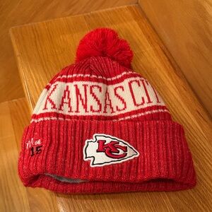 Kansas City Chiefs Red Knit Beanie